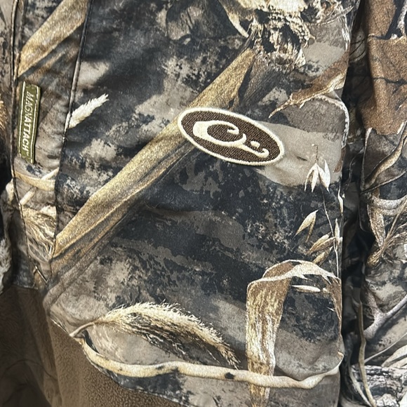 Drake Waterfowl 1/4 Zip Camo Jacket Medium - Picture 2 of 10